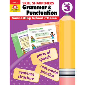 Skill Sharpeners: Grammar & Punctuation, Grade 3 - Activity Book