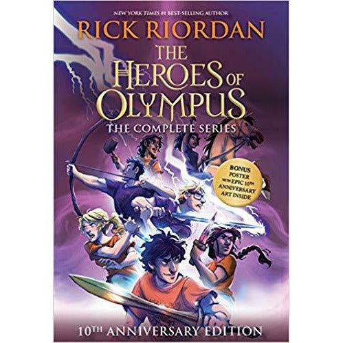 The Heroes of Olympus Paperback Boxed Set (10th Anniversary Edition) - BOXED SET