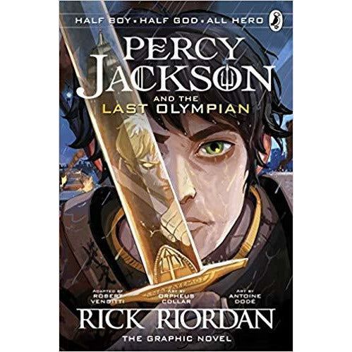 Percy Jackson #5: The Last Olympian- The Graphic Novel - Hardcover