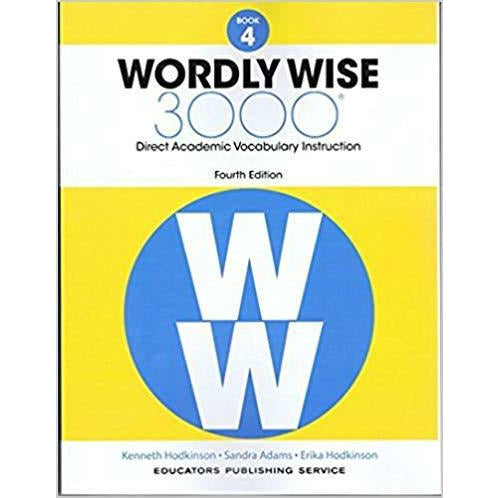Wordly Wise 3000 Student Book, 4th Edition, Grade 4