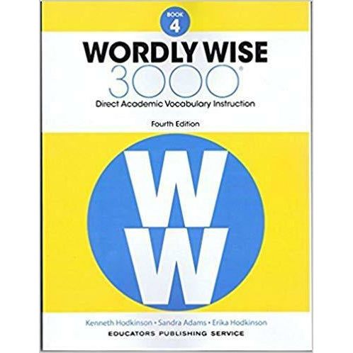 Wordly Wise 3000 Student Book, 4th Edition, Grade 4