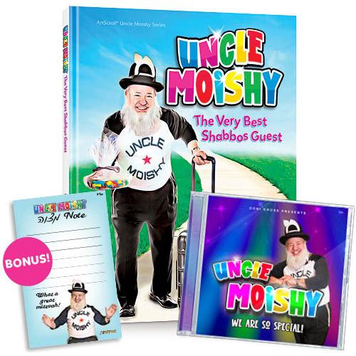 Uncle Moishy Book + CD