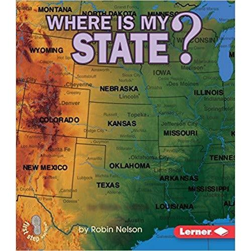 Where Is My State? (First Step Nonfiction ― Where Am I?)