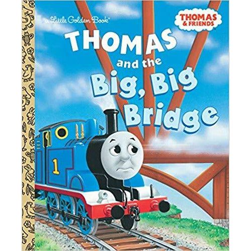 Thomas and the Big Big Bridge (Thomas & Friends) (Little Golden Book)