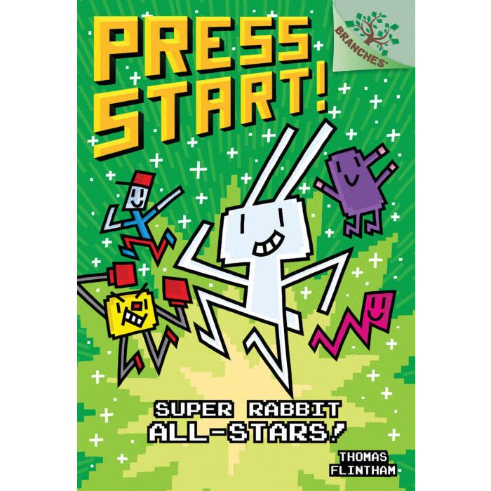 Super Rabbit All-Stars!: A Branches Book (Press Start! #8)
