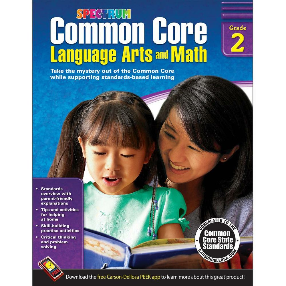 Common Core Language Arts and Math Grade 2
