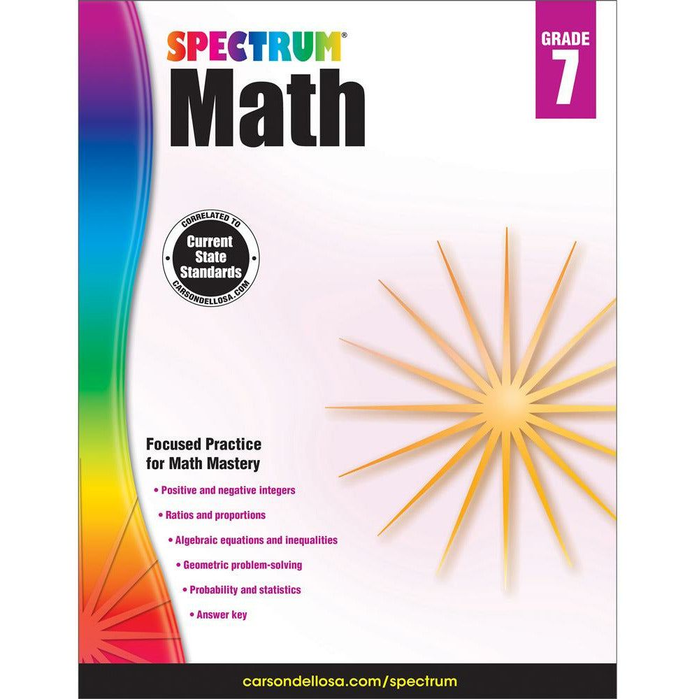 Spectrum Math Grade 7