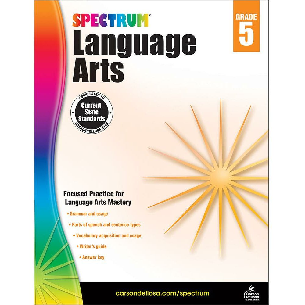 Spectrum Language Arts Grade 5