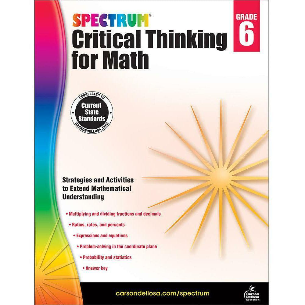 Spectrum Critical Thinking for Math Grade 6