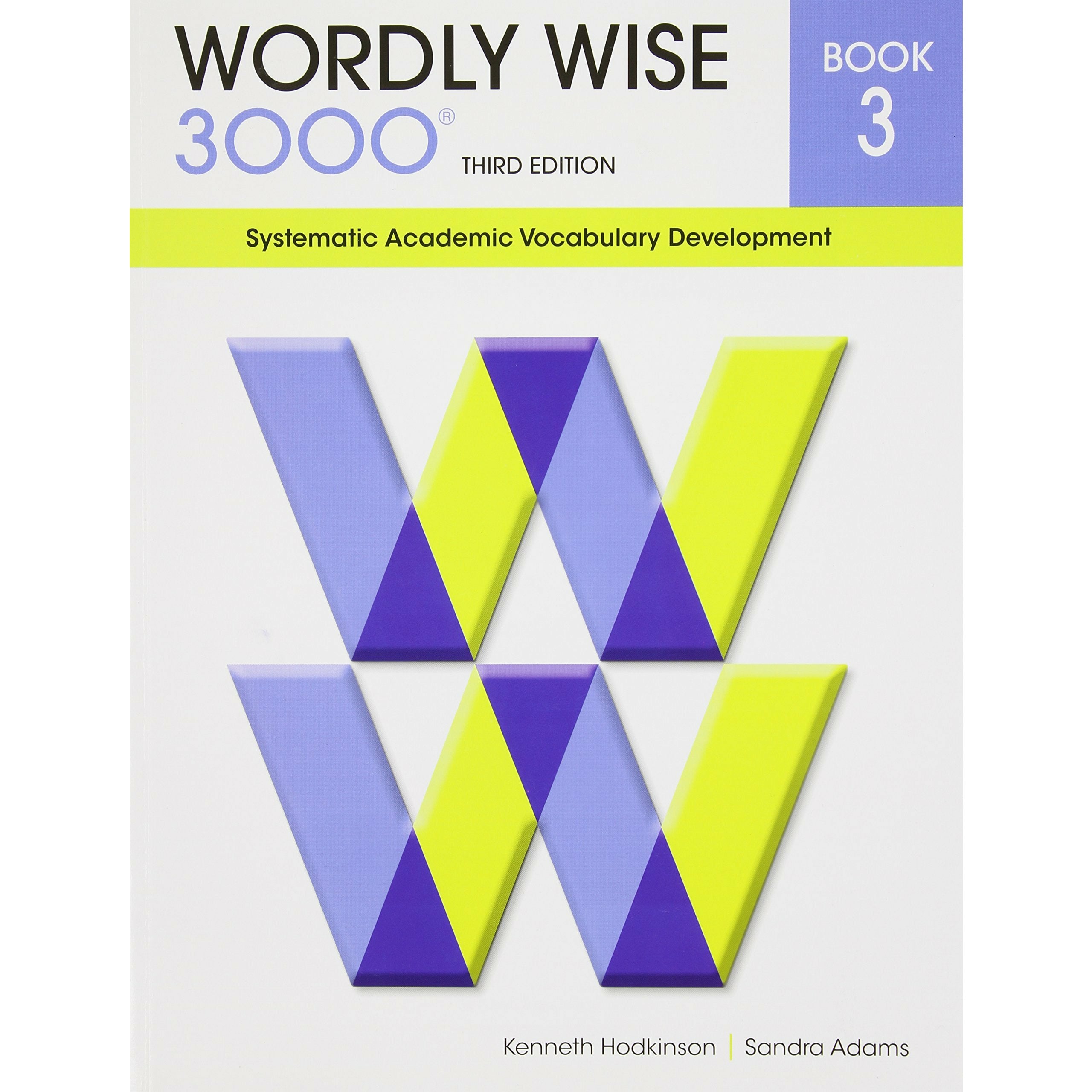 Wordly Wise 3000 Student Book, 3rd Edition, Grade 3 – Menucha
