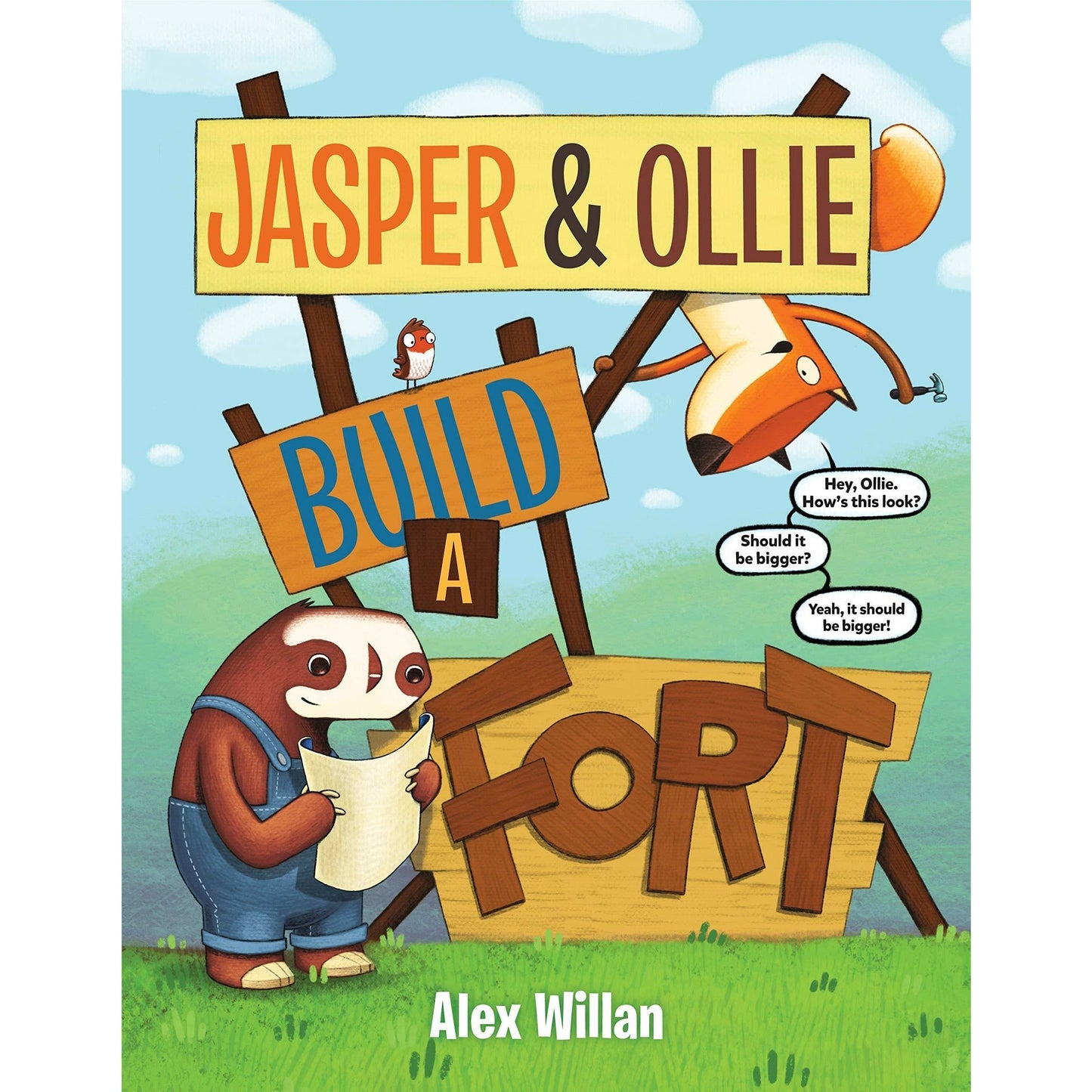 Jasper & Ollie Build a Fort - Hardcover