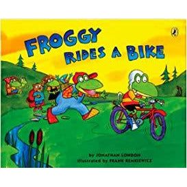 Froggy Rides a Bike