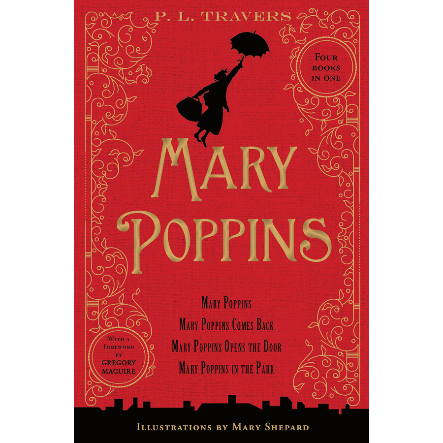 Mary Poppins 4 Books in 1 Collection - Hardcover
