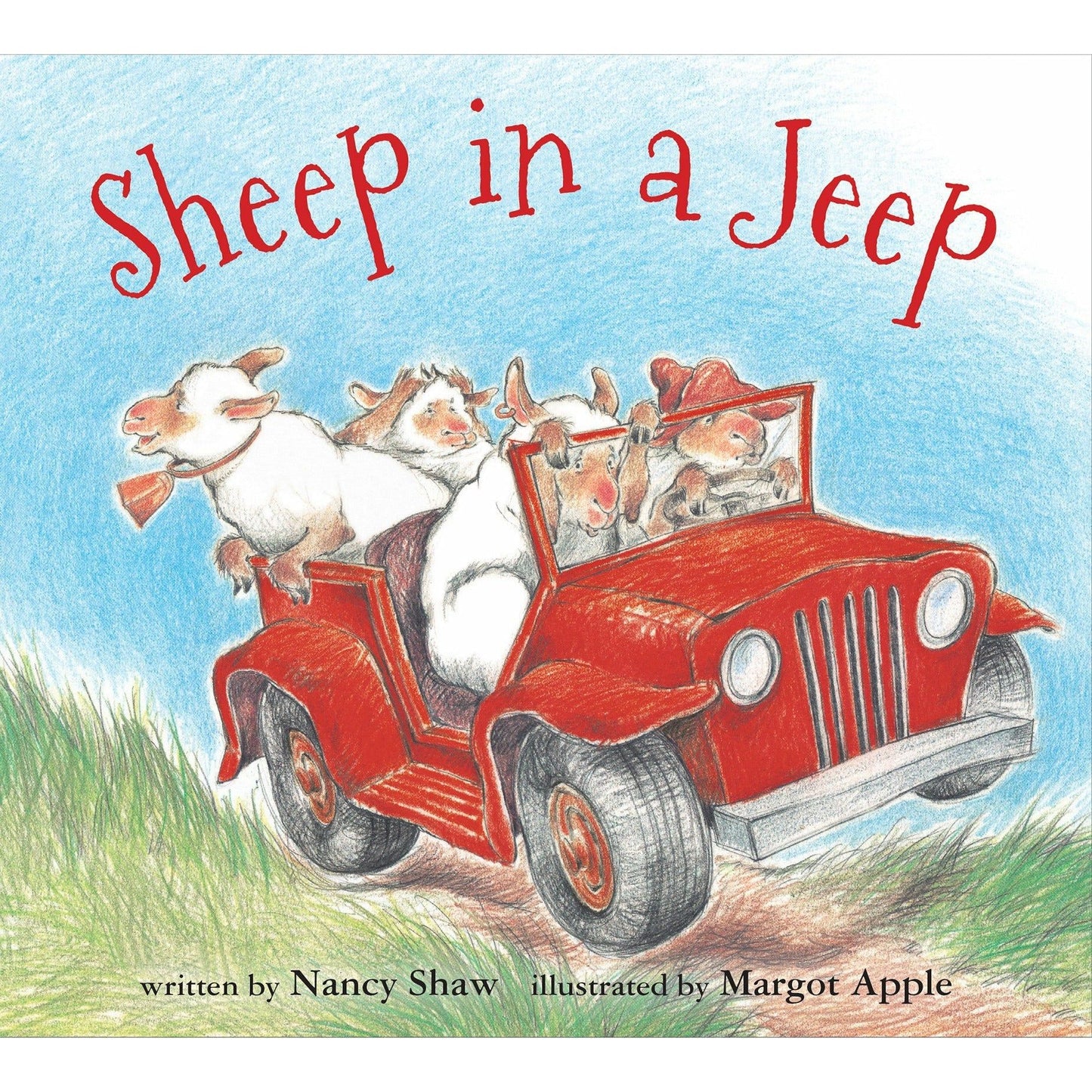 Sheep in a Jeep - Board Book