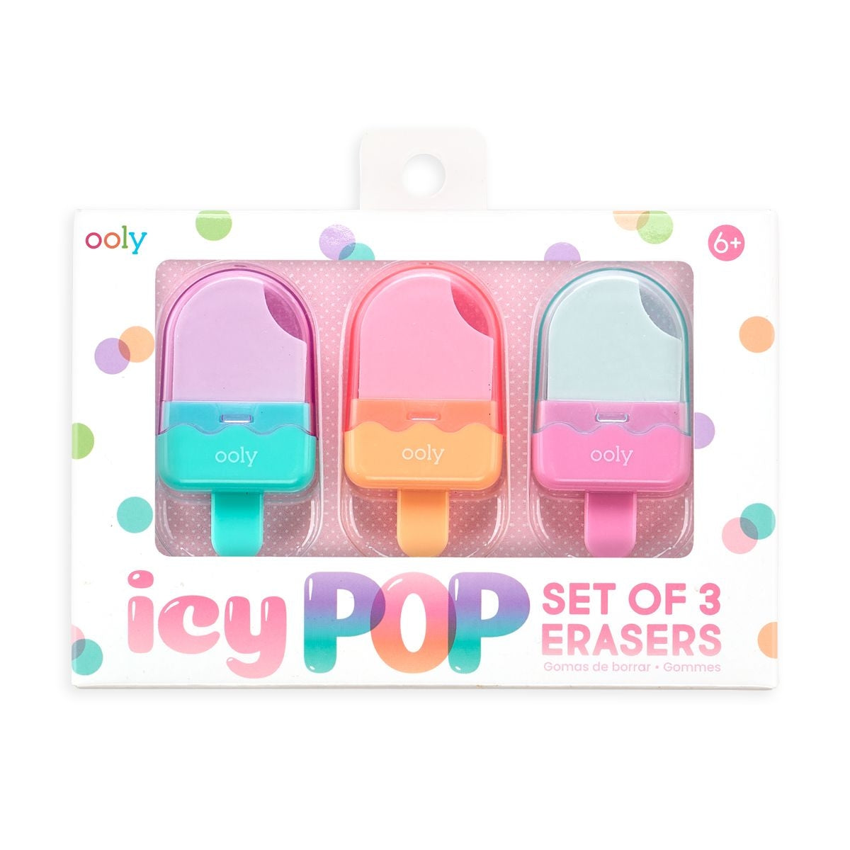 Icy Pop Eraser 2.0 - Set of 3