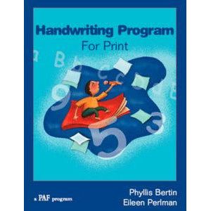 Handwriting Program for Print