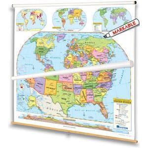 Intermediate Political Map Series Grades 4-5
