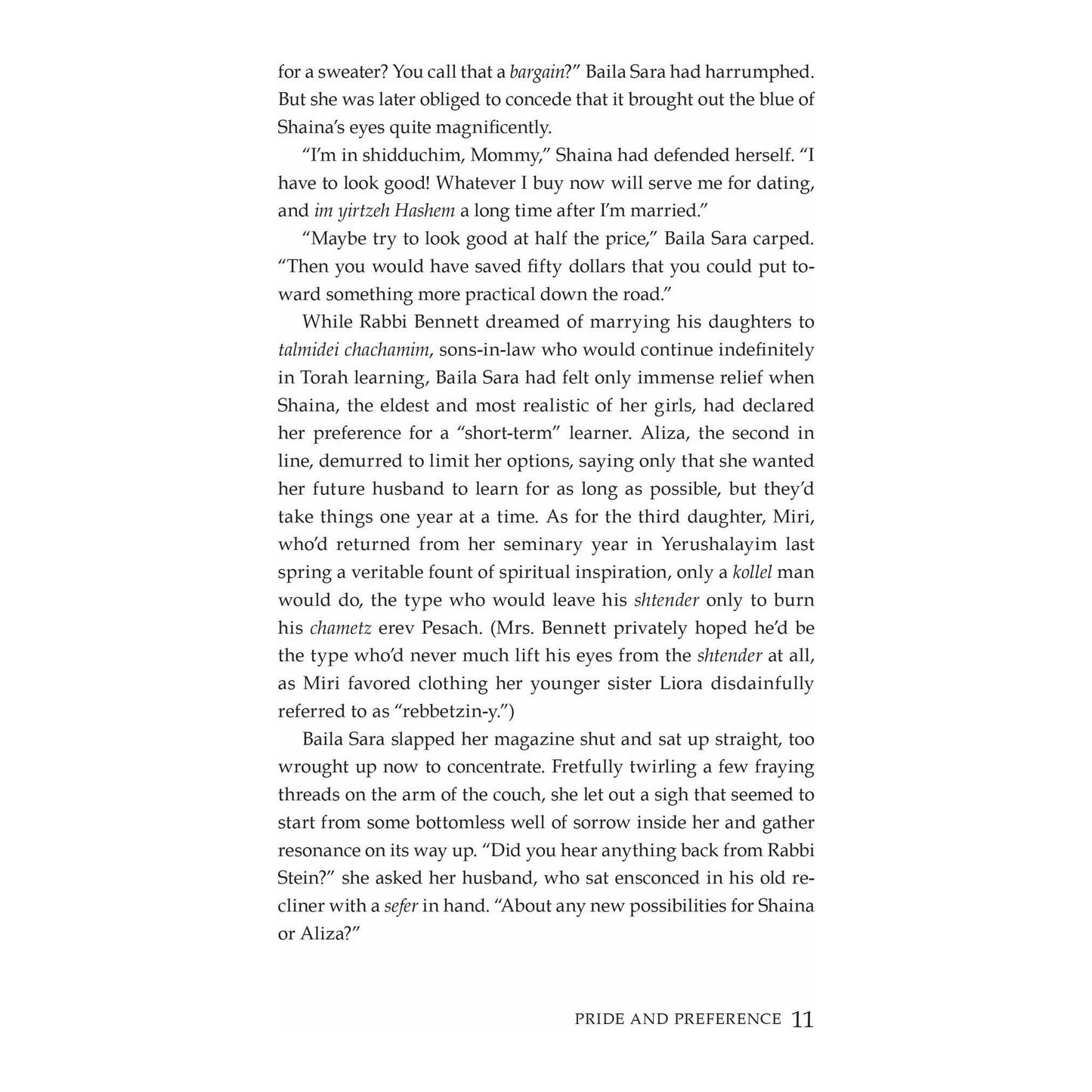 Pride and Preference