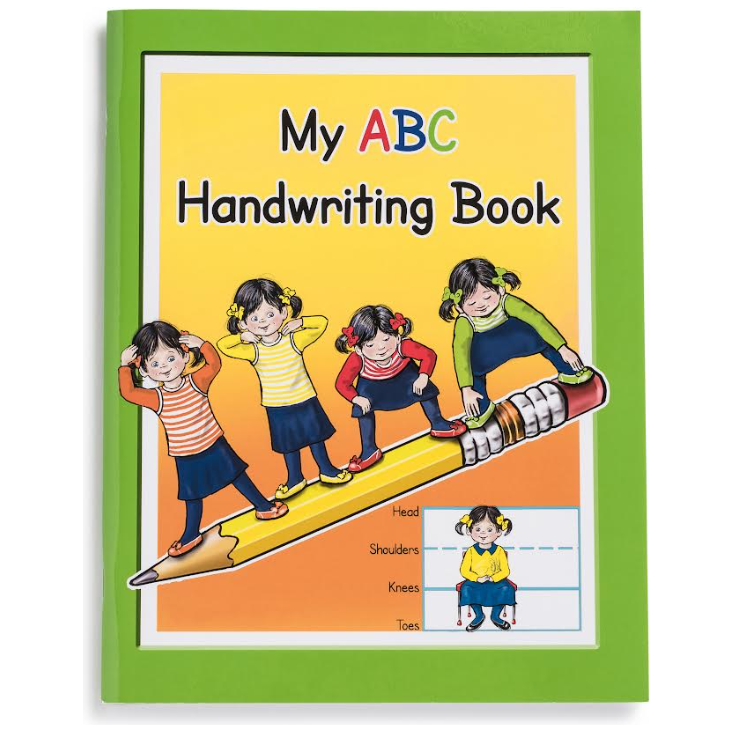 My ABC Handwriting Book- Girls Version
