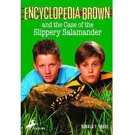 Encyclopedia Brown and the Case of the Slippery Salamander