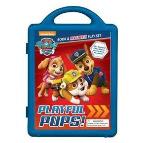 Nickelodeon PAW Patrol: Playful Pups!: Book & Magnetic Play Set