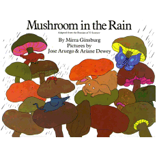 Mushroom in the Rain- Hardcover