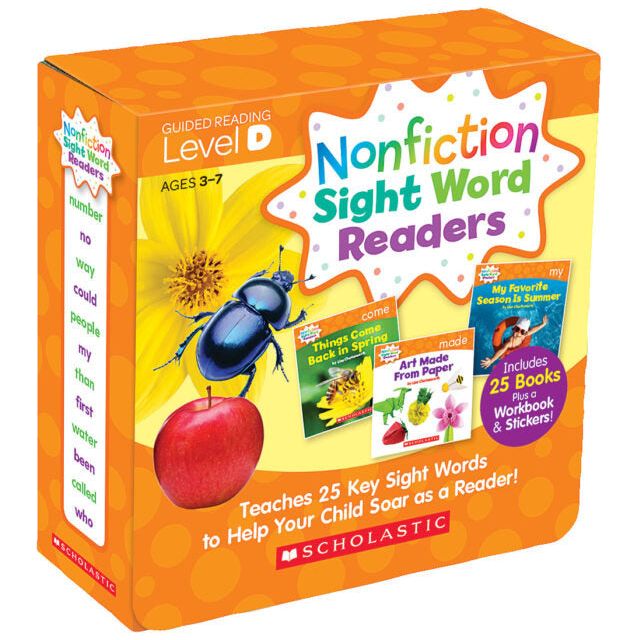 Nonfiction Sight Word Readers: Level D