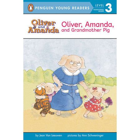 Oliver, Amanda, and Grandmother Pig