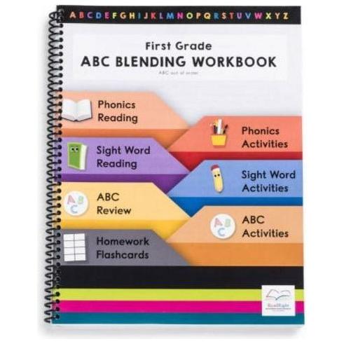First Grade ABC Blending Workbook- ABC Out of Order