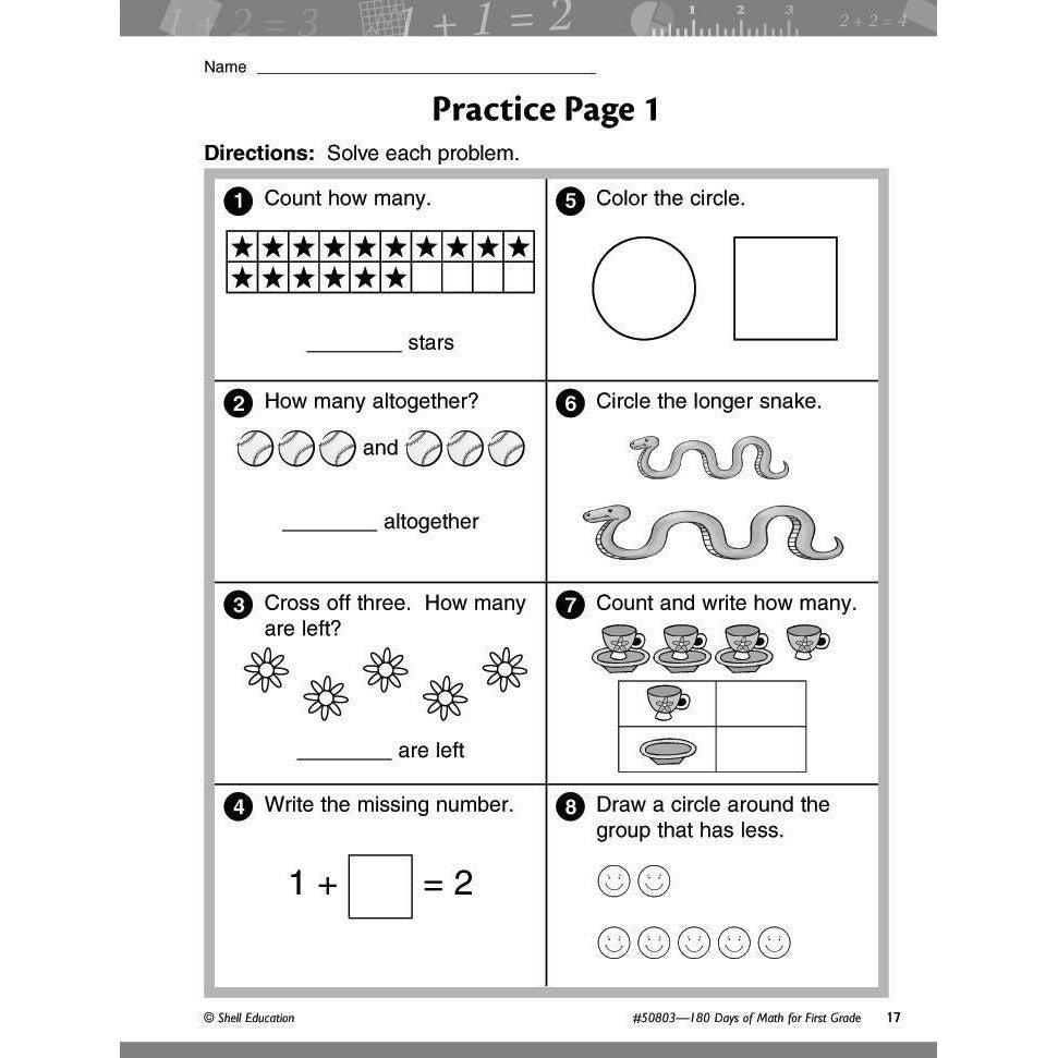 180 Days of Math