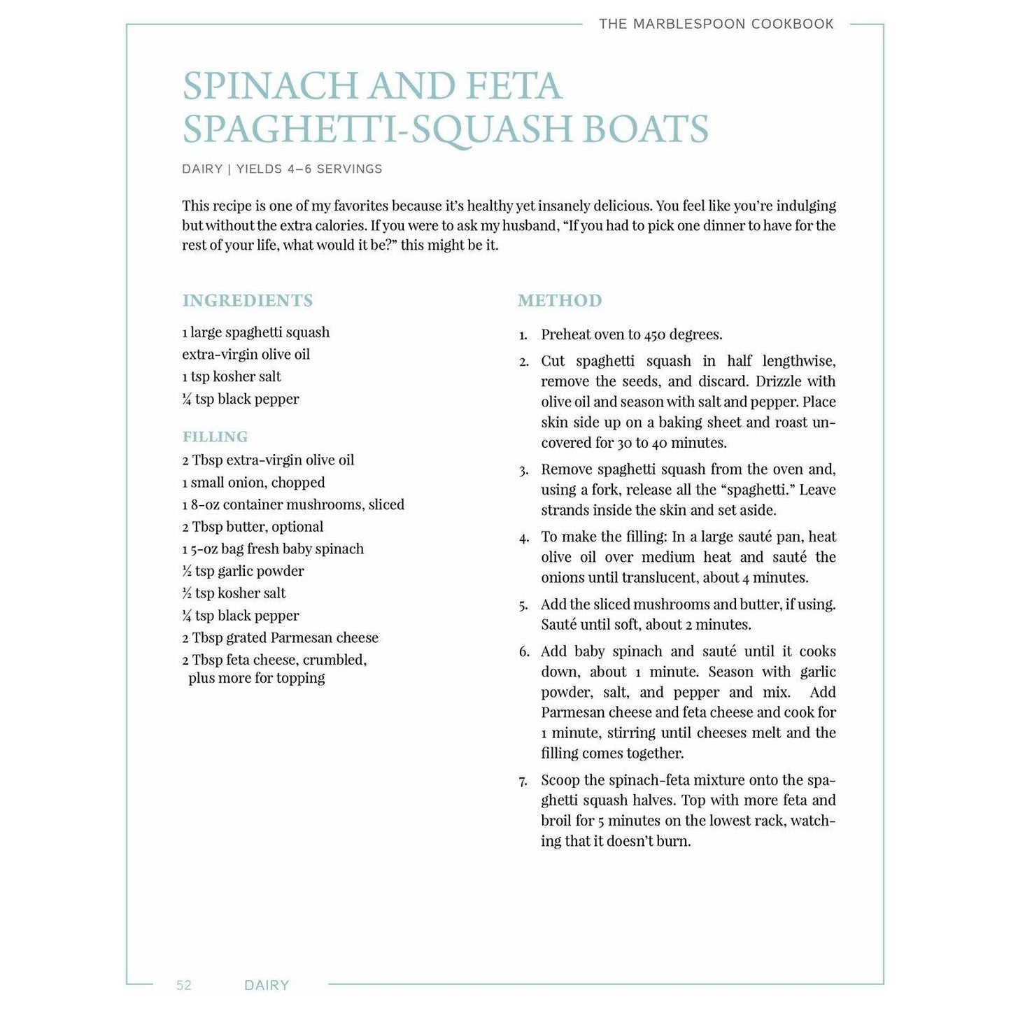 The Marblespoon Cookbook