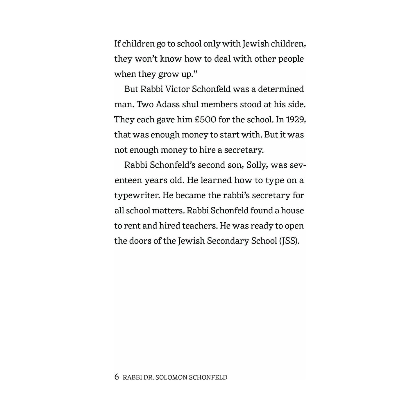 Rabbi Dr. Solomon Schonfeld