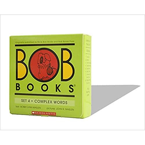 Bob Books - Complex Words Box Set Phonics, Ages 4 and Up, Kindergarten, First Grade - Set 4