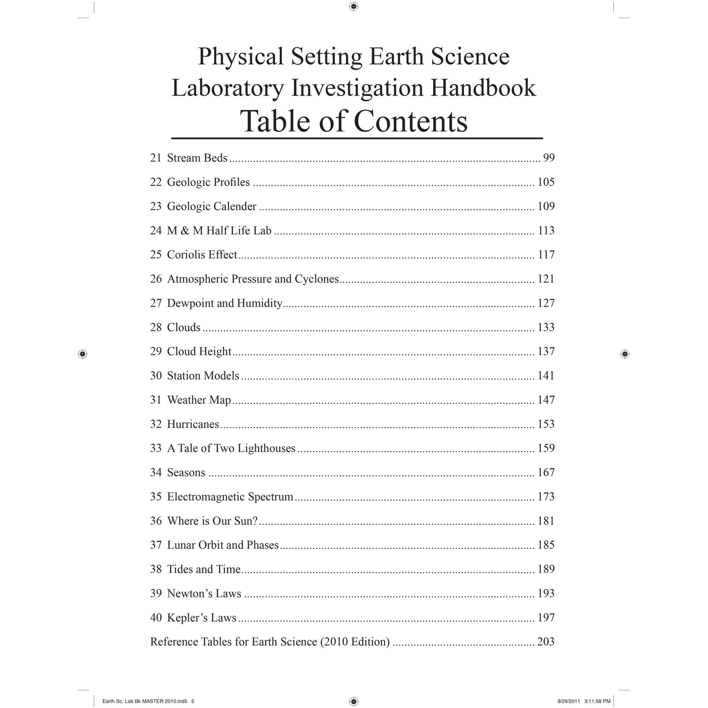 Earth Science Investigations - 3rd Edition