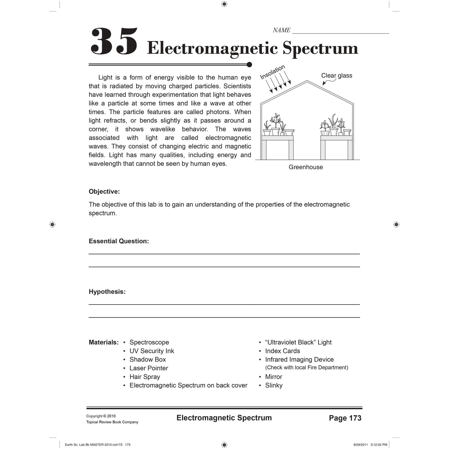 Earth Science Investigations - 3rd Edition