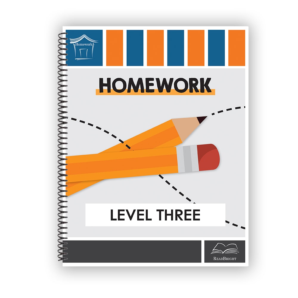 Homework Book – Level Three