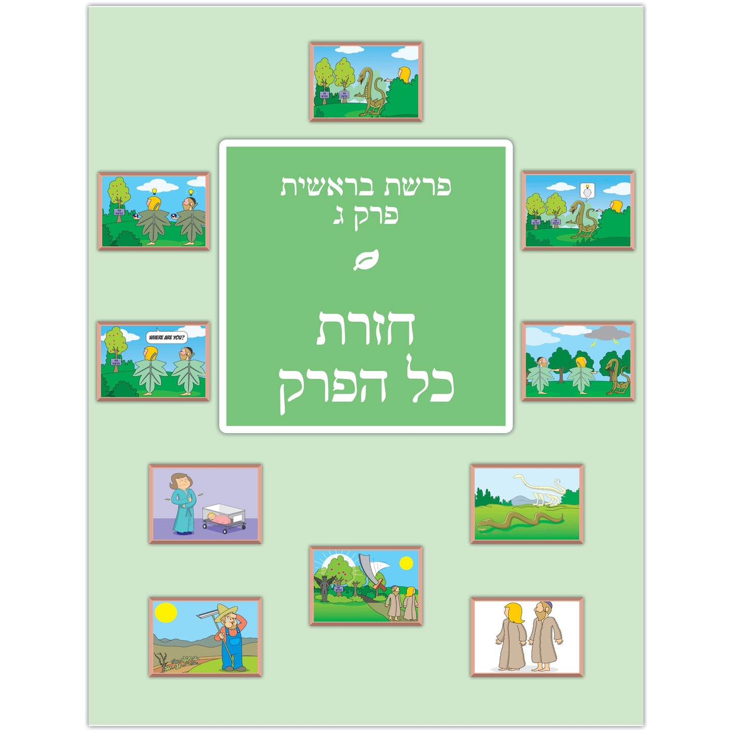 Children's Chumash - Parshas Bereishis Yiddish Edition