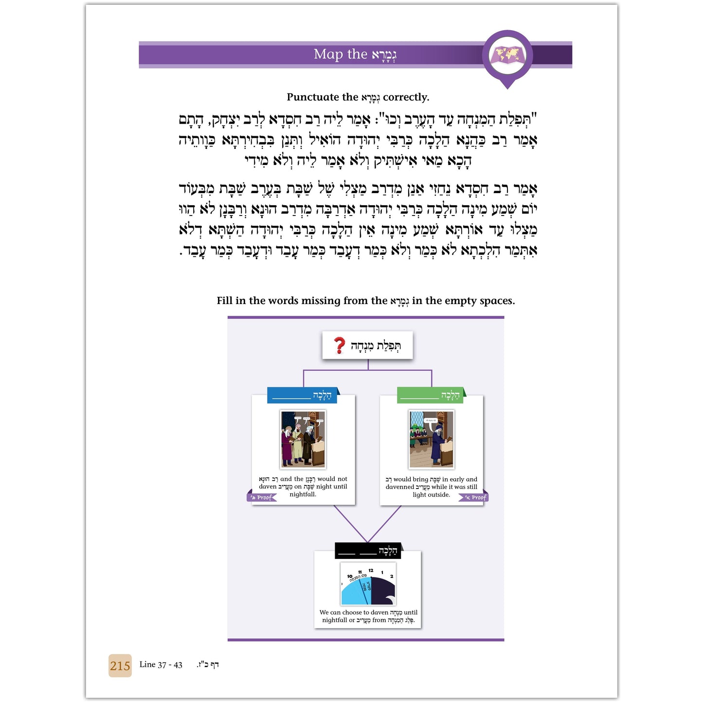 Children's Gemara Tefillas Hashachar