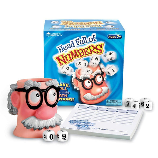 Head Full of Numbers Math Game