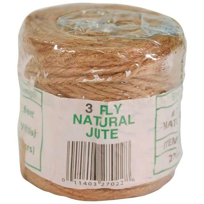 CORD: JUTE MACRAME STRING, 3 PLY