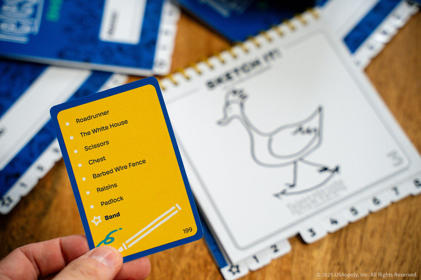 Telestrations 8 Player sketchbooks
