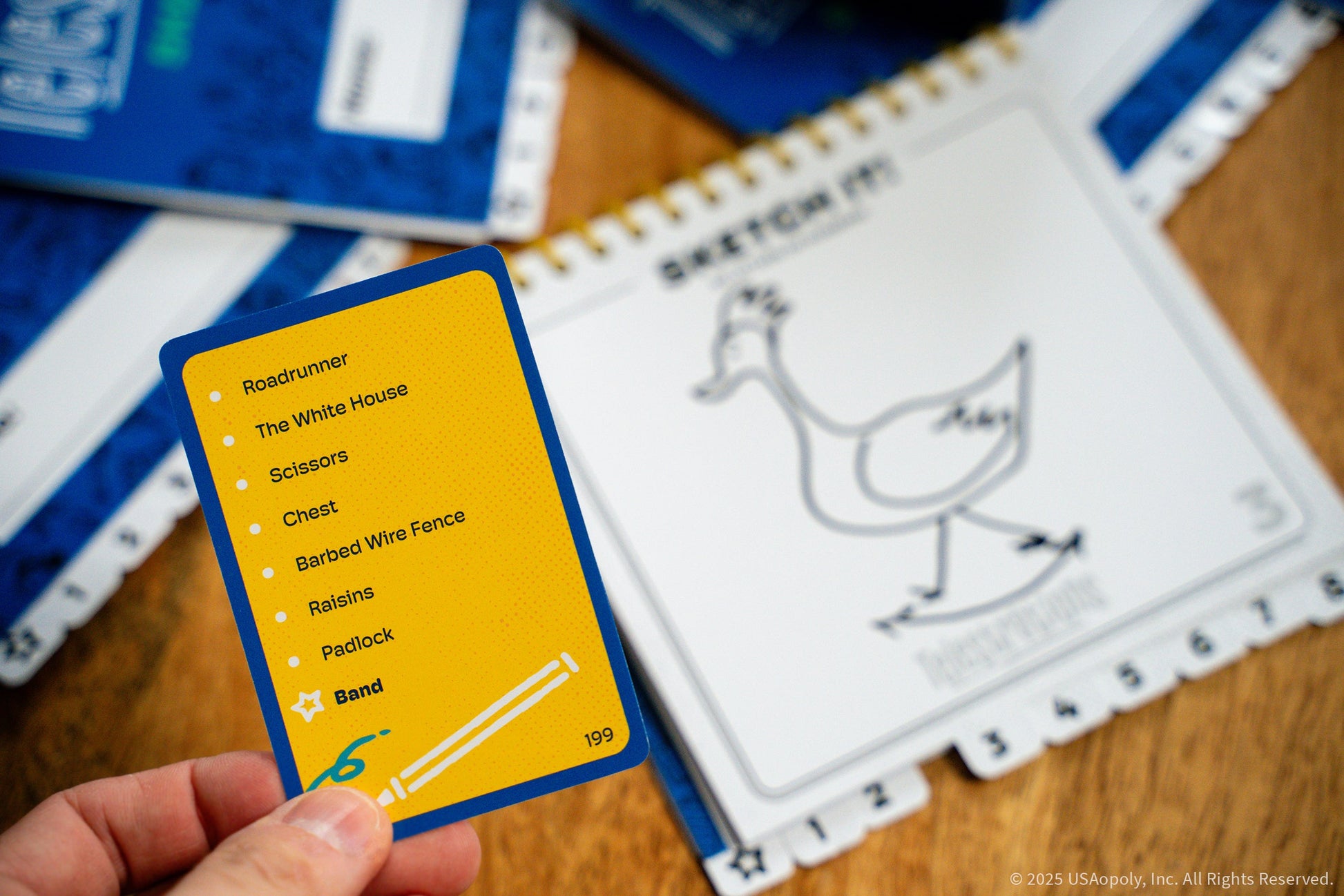 Telestrations 8 Player sketchbooks
