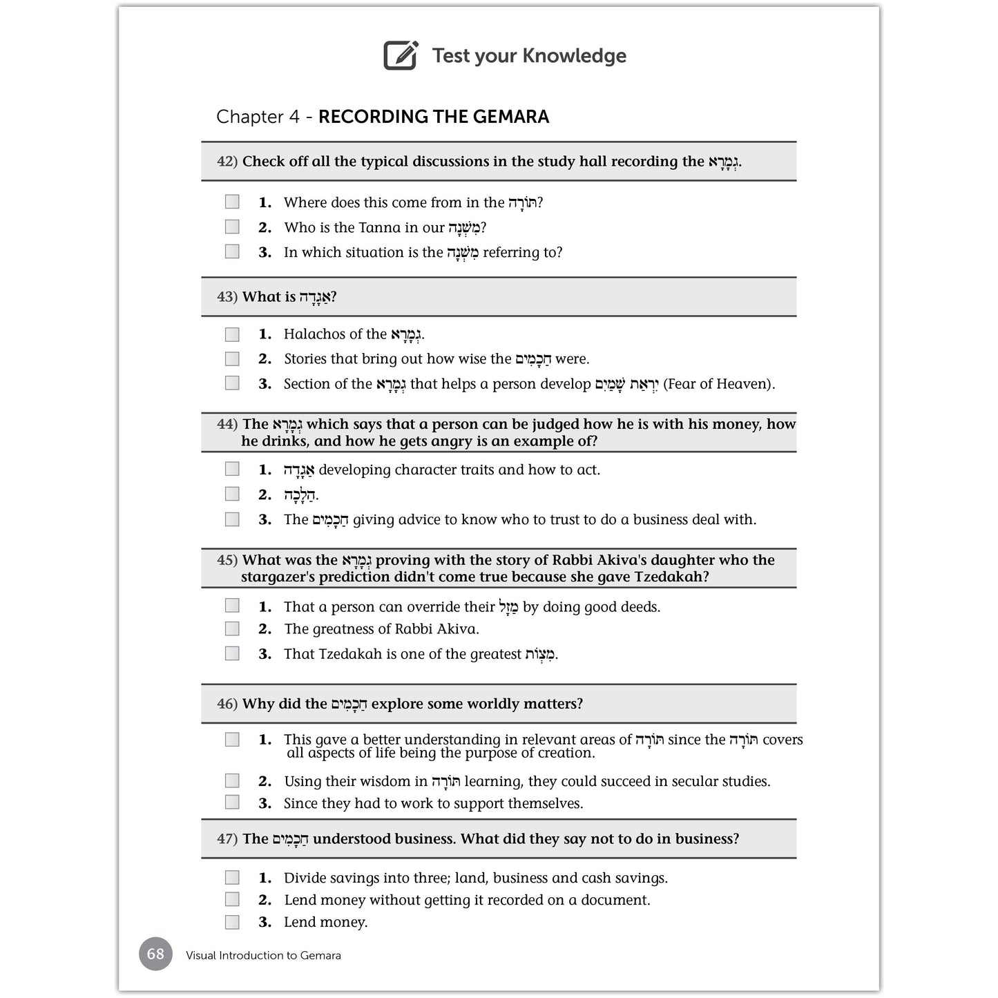 Visual Introduction to Gemara For Young And Old DELUXE EDITION