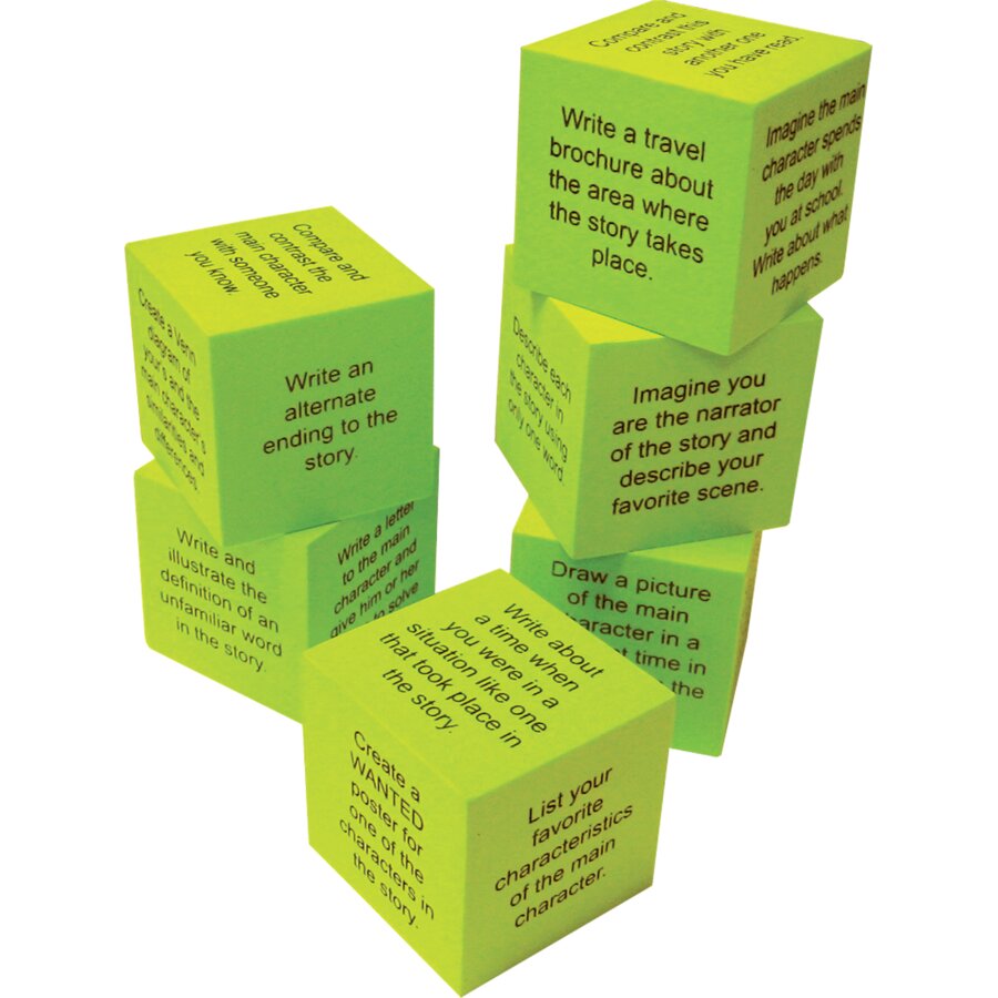 Foam Retell a Story Cubes package
