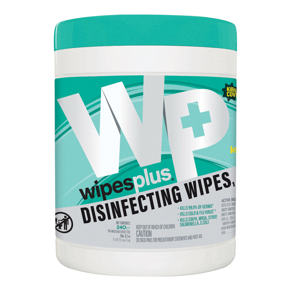 CLEANER: Wipe, disinfecting, can/240 or 3 cans totalling 240