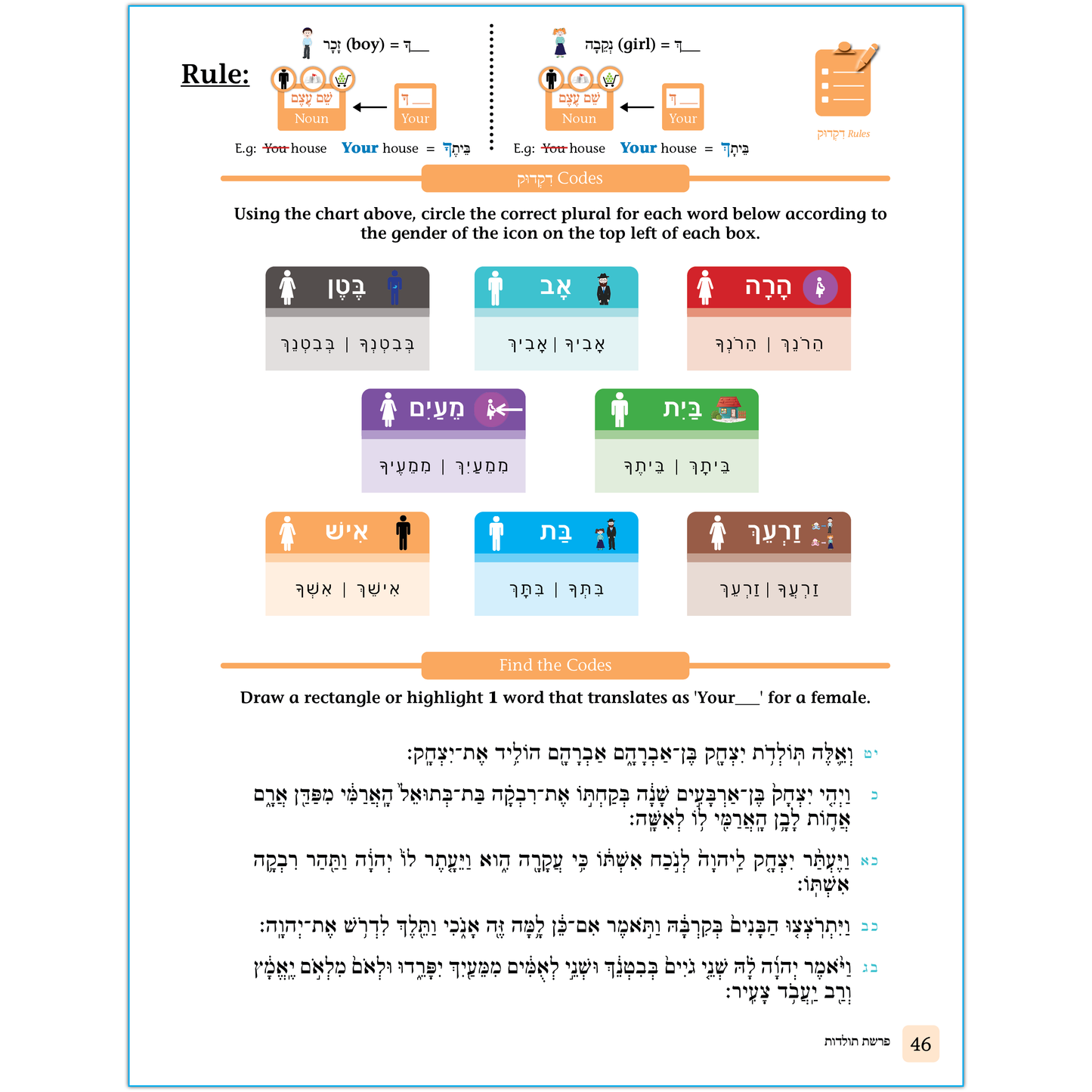 Children's Chumash - Parshas Toldos (Whole Parsha Only)