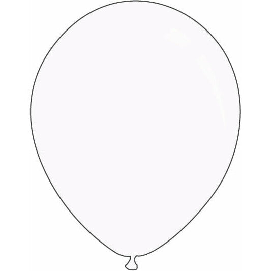 9" Latex Balloons, 100 per Bag