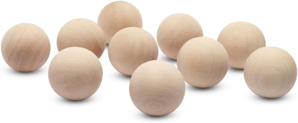 BALL: Wooden, 1.5"