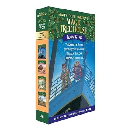 Magic Tree House Books 17-20 Boxed Set: The Mystery of the Enchanted Dog (Magic Tree House)