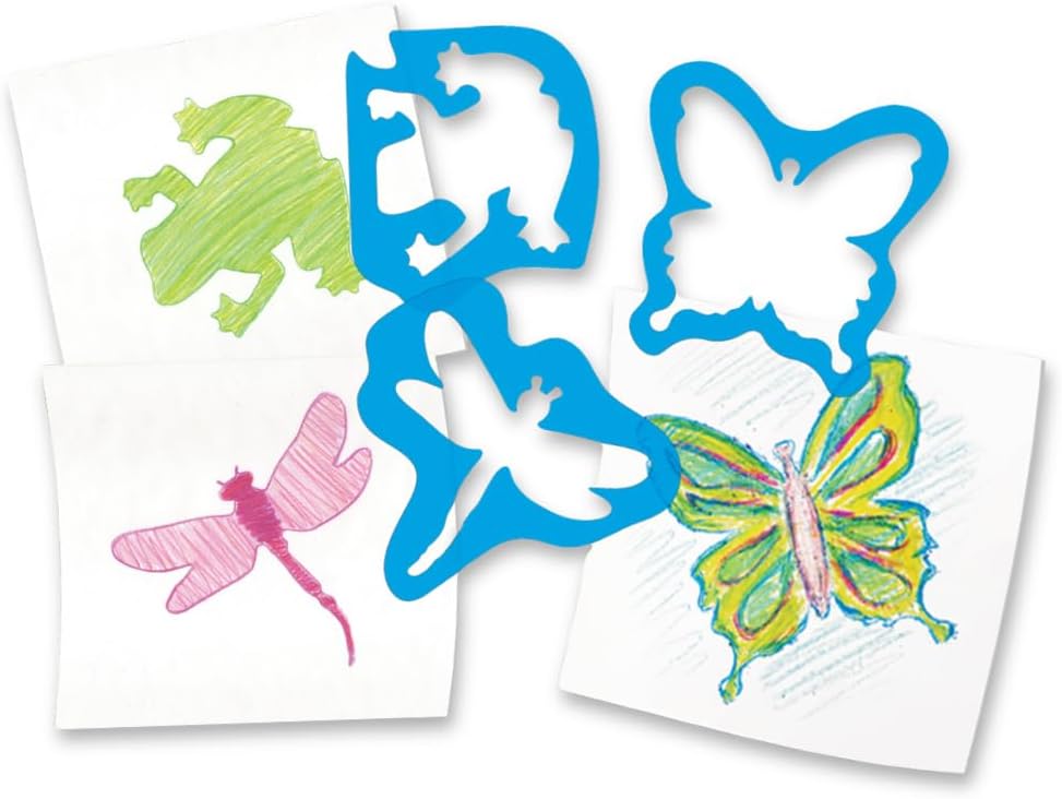 STENCILS: Nature, Green, Asst. sizes, 10/ST